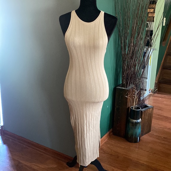 A&F Scuba Midi Sweater Dress - Picture 2 of 11